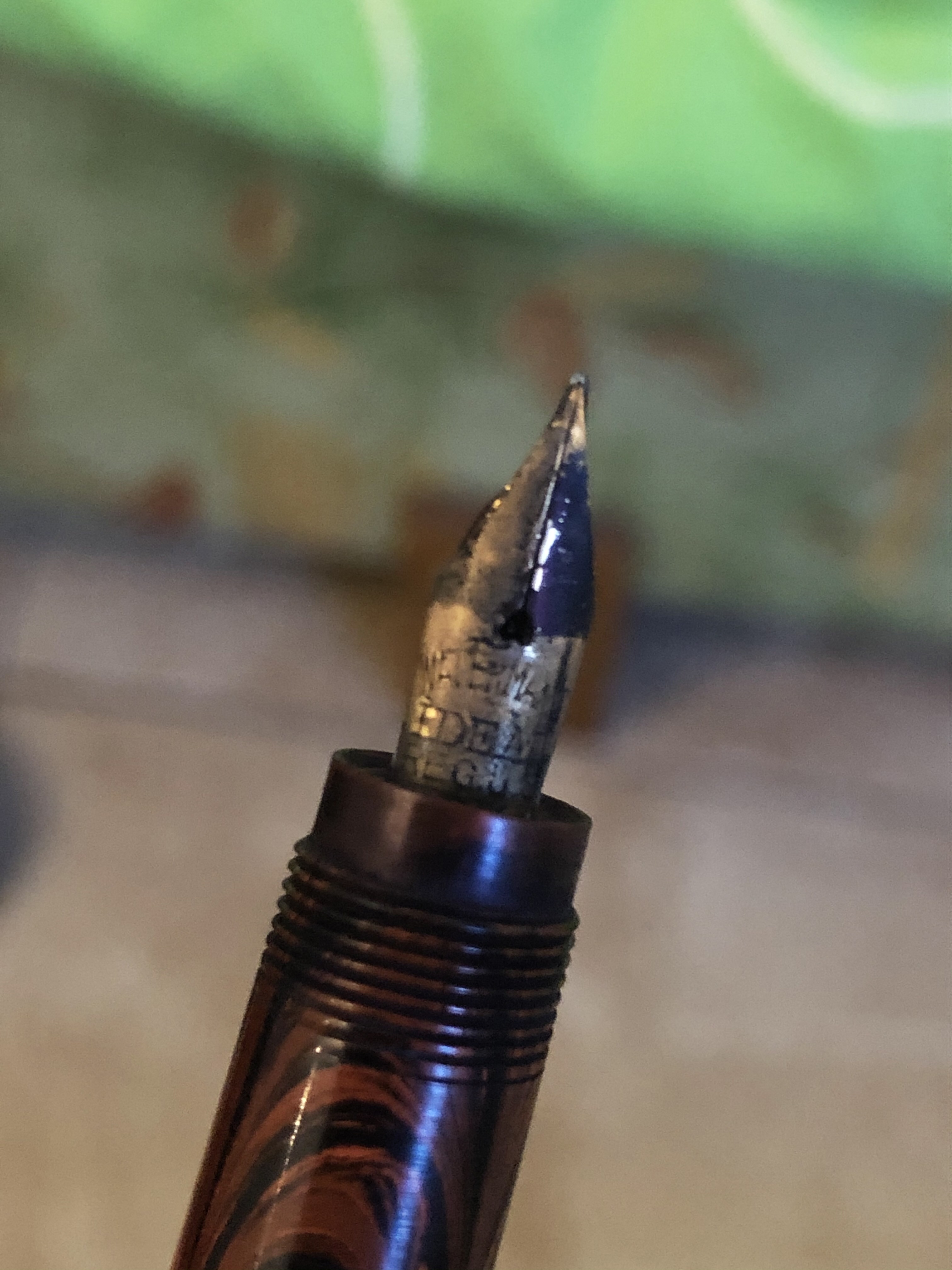 Waterman Ideal 452 1/2 V — detail